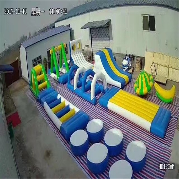 汉滨移动水上乐园安装